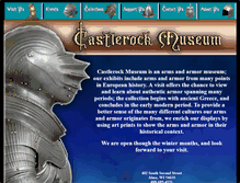 Tablet Screenshot of castlerockmuseum.com